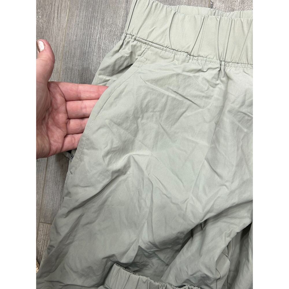 Theory 38 Womens Gray Elastic Waist Slash Pocket Cropped Jogger Pants Size Small - Picture 3 of 11